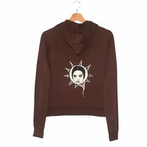 Vintage 90s Bollywood Graphic Zip Hoodie Limited Edition